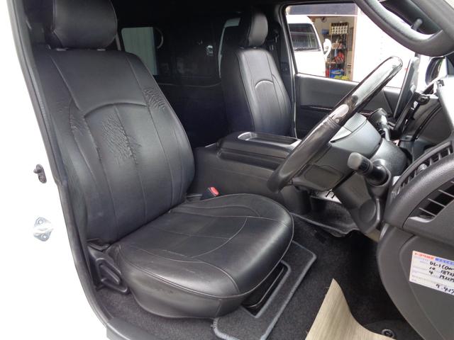 ハイエースバン スーパーＧＬ　ダークプライムＩＩ　禁煙１オーナー　アルパイン１１型ナビ　フルセグＴＶ　フロントサイドリアカメラ　ＤＶＤ再生　Ｂｌｕｅｔｏｏｔｈ　ＥＴＣ　１７インチＡＷ　ローダウン　モデリスタＦスポ　ヴァレンティテール　セーフティセンス（27枚目）