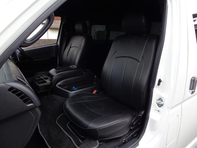 ハイエースバン スーパーＧＬ　ダークプライムＩＩ　禁煙１オーナー　アルパイン１１型ナビ　フルセグＴＶ　フロントサイドリアカメラ　ＤＶＤ再生　Ｂｌｕｅｔｏｏｔｈ　ＥＴＣ　１７インチＡＷ　ローダウン　モデリスタＦスポ　ヴァレンティテール　セーフティセンス（39枚目）