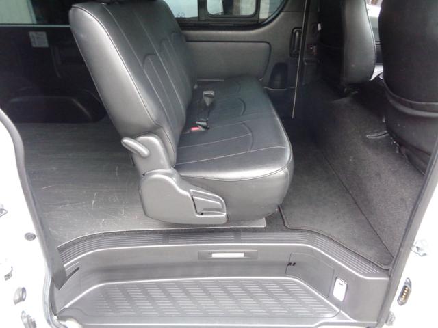 ハイエースバン スーパーＧＬ　ダークプライムＩＩ　禁煙１オーナー　アルパイン１１型ナビ　フルセグＴＶ　フロントサイドリアカメラ　ＤＶＤ再生　Ｂｌｕｅｔｏｏｔｈ　ＥＴＣ　１７インチＡＷ　ローダウン　モデリスタＦスポ　ヴァレンティテール　セーフティセンス（40枚目）