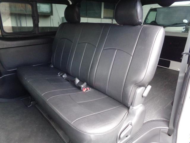 ハイエースバン スーパーＧＬ　ダークプライムＩＩ　禁煙１オーナー　アルパイン１１型ナビ　フルセグＴＶ　フロントサイドリアカメラ　ＤＶＤ再生　Ｂｌｕｅｔｏｏｔｈ　ＥＴＣ　１７インチＡＷ　ローダウン　モデリスタＦスポ　ヴァレンティテール　セーフティセンス（43枚目）