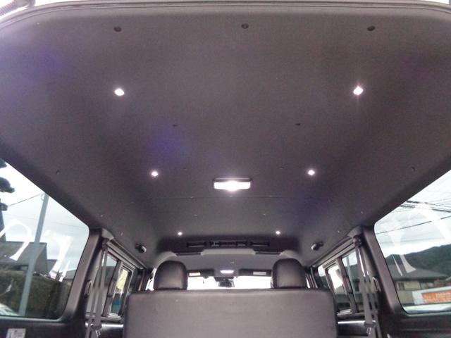 ハイエースバン スーパーＧＬ　ダークプライムＩＩ　禁煙１オーナー　アルパイン１１型ナビ　フルセグＴＶ　フロントサイドリアカメラ　ＤＶＤ再生　Ｂｌｕｅｔｏｏｔｈ　ＥＴＣ　１７インチＡＷ　ローダウン　モデリスタＦスポ　ヴァレンティテール　セーフティセンス（47枚目）