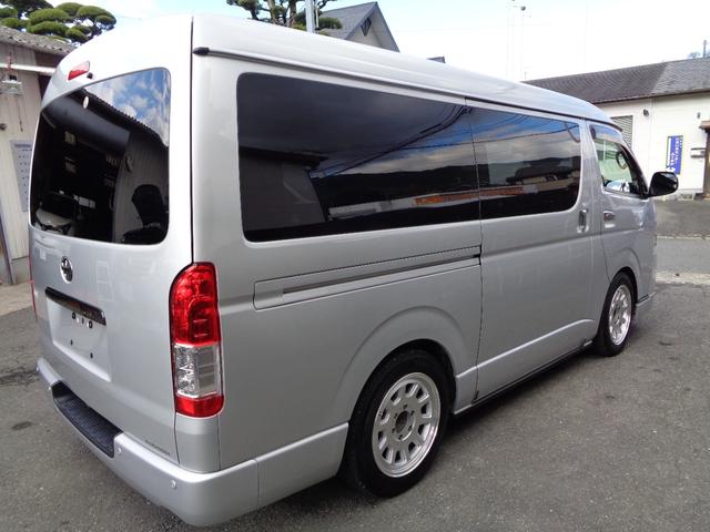 ハイエースバン ロングワイドスーパＧＬマルチロルトランスポタタイプＩ　禁煙１オーナー　両側電動ドア　プッシュスタート＆スマートキー　ＳＤナビフルセグ　ＤＶＤ再　Ｂｌｕｅｔｏｏｔｈ　Ｂカメラ　ＥＴＣ　玄武ローダウン　１７ＡＷ　モデリスタＦスポイラー　デジタルインナーミラー（15枚目）