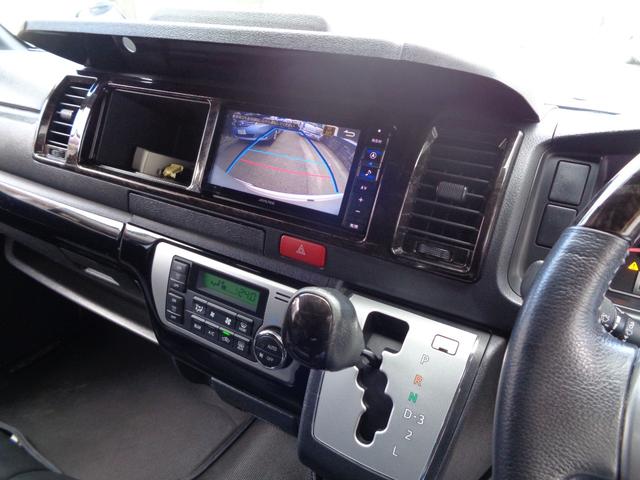 ハイエースバン ロングワイドスーパＧＬマルチロルトランスポタタイプＩ　禁煙１オーナー　両側電動ドア　プッシュスタート＆スマートキー　ＳＤナビフルセグ　ＤＶＤ再　Ｂｌｕｅｔｏｏｔｈ　Ｂカメラ　ＥＴＣ　玄武ローダウン　１７ＡＷ　モデリスタＦスポイラー　デジタルインナーミラー（33枚目）