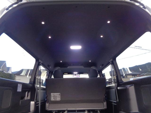 ハイエースバン ロングワイドスーパＧＬマルチロルトランスポタタイプＩ　禁煙１オーナー　両側電動ドア　プッシュスタート＆スマートキー　ＳＤナビフルセグ　ＤＶＤ再　Ｂｌｕｅｔｏｏｔｈ　Ｂカメラ　ＥＴＣ　玄武ローダウン　１７ＡＷ　モデリスタＦスポイラー　デジタルインナーミラー（47枚目）