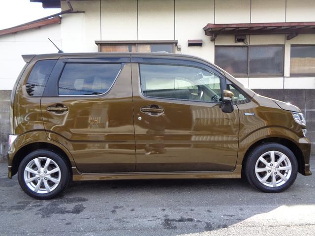 ワゴンＲ ハイブリッドＦＺ　セーフティパッケージ　１年保証　禁煙１オーナー　プッシュスタート　スマートキー２個　純正ＳＤナビ　ＴＶ　ＬＥＤヘッドランプ　衝突軽減ブレーキ　車線離脱警報　ＨＵＤ　運転席シートヒーター　純正アルミ（8枚目）