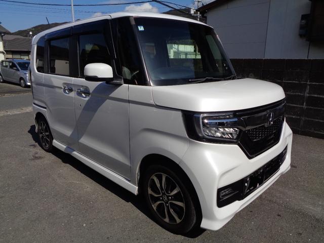 Ｎ－ＢＯＸカスタム Ｇ・Ｌホンダセンシング　１年保証　禁煙１オーナー　左電動ドア　プッシュスタート　スマートキー２個　８インチインターナビ　フルセグＴＶ　ＤＶＤ再生　Ｂｌｕｅｔｏｏｔｈ　バックカメラ　ＥＴＣ　ＬＥＤヘッドランプ　衝突軽減ブレーキ（5枚目）