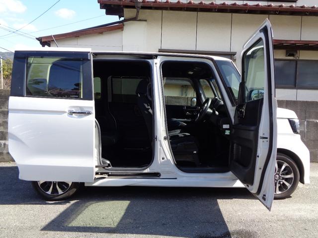 Ｎ－ＢＯＸカスタム Ｇ・Ｌホンダセンシング　１年保証　禁煙１オーナー　左電動ドア　プッシュスタート　スマートキー２個　８インチインターナビ　フルセグＴＶ　ＤＶＤ再生　Ｂｌｕｅｔｏｏｔｈ　バックカメラ　ＥＴＣ　ＬＥＤヘッドランプ　衝突軽減ブレーキ（9枚目）