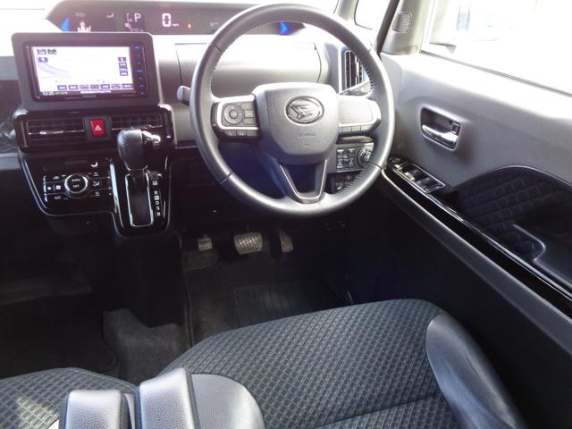 タント カスタムＲＳ　ターボ　１年保証　禁煙車　両側電動ドア　スマートキー２個　ＳＤナビＴＶ　Ｂｌｕｅｔｏｏｔｈ　バックカメラ　ＥＴＣ　スマートアシスト　アイドリングストップ　ステアリングリモコン　純正１５インチアルミ（23枚目）