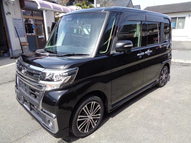 タント カスタムＲＳ　トップエディションＳＡＩＩＩ　１年保証　禁煙車　両側電動ドア　スマートキー２本　純正８インチワイドナビ　フルセグ　ＤＶＤ再生　Ｂｌｕｅｔｏｏｔｈ　バックカメラ　ＵＳＢ＆ＨＤＭＩ　ＥＴＣ　ドラレコ前後　シートヒーター　スマアシＩＩＩ（4枚目）