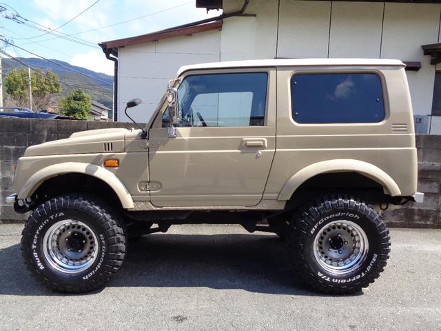 ジムニー ワイルドウインド　禁煙車　リフトアップ　１５インチアルミ　オーバーフェンダー　前後社外バンパー　外マフラー　シートカバー　ＬＥＤヘッドランプ　ＣＤデッキ　Ｂｌｕｅｔｏｏｔｈ　ＵＳＢ　新品ＥＴＣ　リアガラスフィルム施工（9枚目）