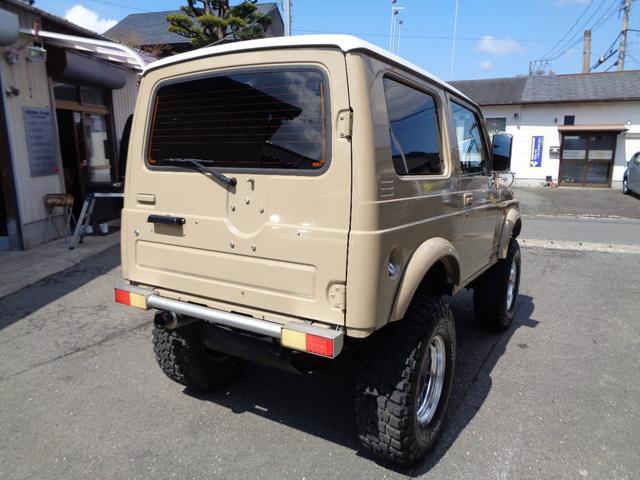 ジムニー ワイルドウインド　禁煙車　リフトアップ　１５インチアルミ　オーバーフェンダー　前後社外バンパー　外マフラー　シートカバー　ＬＥＤヘッドランプ　ＣＤデッキ　Ｂｌｕｅｔｏｏｔｈ　ＵＳＢ　新品ＥＴＣ　リアガラスフィルム施工（10枚目）