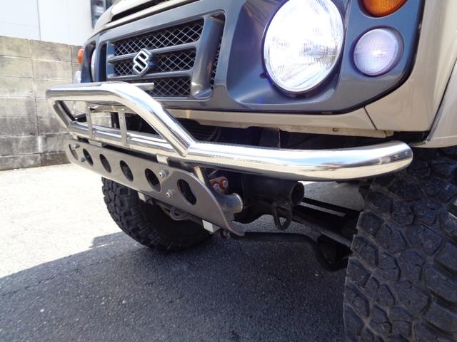 ジムニー ワイルドウインド　禁煙車　リフトアップ　１５インチアルミ　オーバーフェンダー　前後社外バンパー　外マフラー　シートカバー　ＬＥＤヘッドランプ　ＣＤデッキ　Ｂｌｕｅｔｏｏｔｈ　ＵＳＢ　新品ＥＴＣ　リアガラスフィルム施工（50枚目）