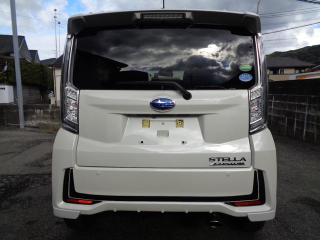 ステラ カスタムＲＳ　スマートアシスト　４ＷＤターボ　１年保証　禁煙１オーナー（13枚目）