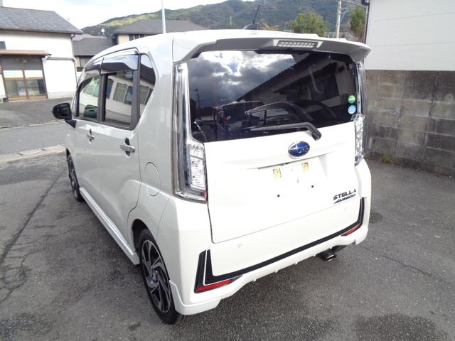 ステラ カスタムＲＳ　スマートアシスト　４ＷＤターボ　１年保証　禁煙１オーナー（14枚目）