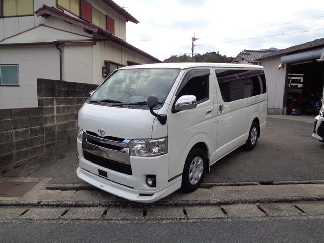 ハイエースバン ロングスーパーＧＬ　４型３０００ｃｃディーゼルターボ　プッシュスタート＆スマートキー２個　ＳＤナビ　フルセグ　ＤＶＤ再　Ｂｌｕｅｔｏｏｔｈ　Ｂカメラ　ＥＴＣ　純正ＬＥＤヘッド　モデＦスポ　Ｄインナーミラー　フィルム施工（66枚目）