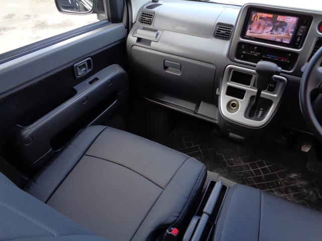 ハイゼットカーゴ クルーズターボリミテッド　１年保証　キーレス　オートマ　両側スライドドア　後席２分割シート　ＳＤナビ　フルセグＴＶ　ＤＶＤ再　Ｂｌｕｅｔｏｏｔｈ　Ｂカメラ　ＥＴＣ　クラッツィオ新品シートカバー　タイヤ４本＆バッテリー新品交換済（22枚目）