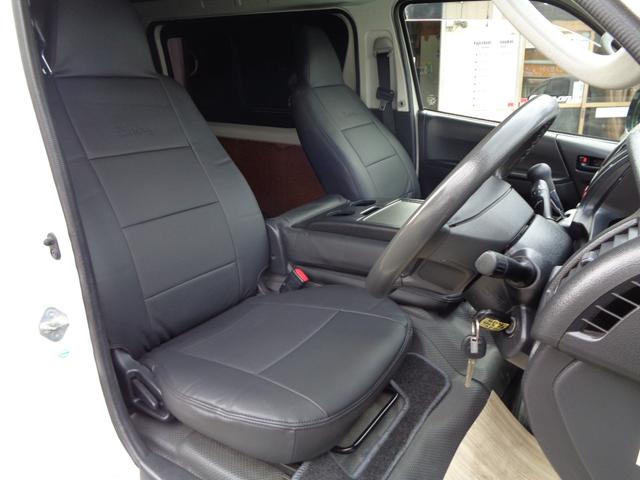 ハイエースバン ロングＤＸ　ＧＬパッケージ　５ドア３０００ｃｃディーゼルターボ禁煙１オーナー６人乗　純正ナビ　フルセグ　ＤＶＤ再　Ｂｌｕｅｔｏｏｔｈ　Ｂカメラ　ＥＴＣ　純ＬＥＤヘッド　電格ミラー　ルーフキャリア＆リアラダー　ガラスフィルム施工（27枚目）
