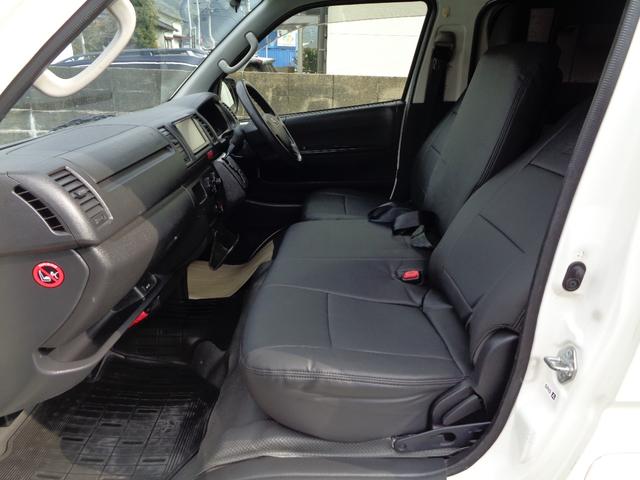 ハイエースバン ロングＤＸ　ＧＬパッケージ　５ドア３０００ｃｃディーゼルターボ禁煙１オーナー６人乗　純正ナビ　フルセグ　ＤＶＤ再　Ｂｌｕｅｔｏｏｔｈ　Ｂカメラ　ＥＴＣ　純ＬＥＤヘッド　電格ミラー　ルーフキャリア＆リアラダー　ガラスフィルム施工（36枚目）