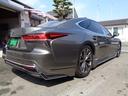 LS500h Fスポーツ 禁煙車 サンルーフ ブラックレザー モデリスタエアロ 新品サスコン 純正SDナビ フルセグTV DVD再生 Bluetooth 全方位カメラ Dインナーミラー フィルム施工 ETC2.0 ドラレコ(14枚目)