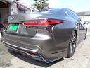LS500h Fスポーツ 禁煙車 サンルーフ ブラックレザー モデリスタエアロ 新品サスコン 純正SDナビ フルセグTV DVD再生 Bluetooth 全方位カメラ Dインナーミラー フィルム施工 ETC2.0 ドラレコ(16枚目)