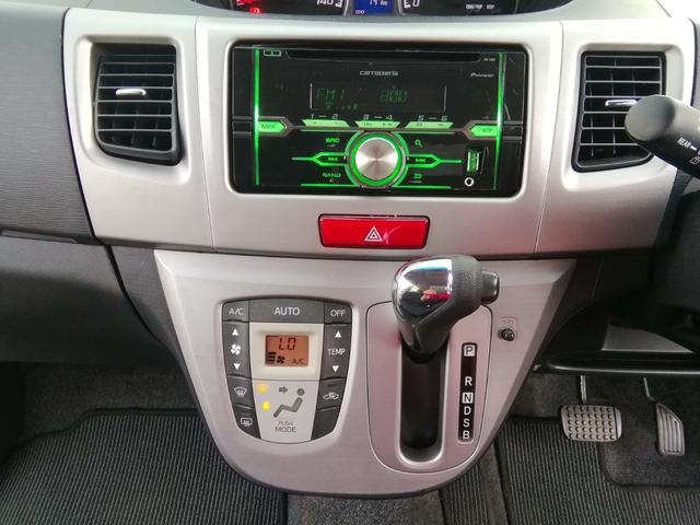 ムーヴ カスタム　Ｇ　走行４６５１０ｋｍ！　アイドリングストップ　電動格納ミラー　ＣＤ再生　ラジオ　ＨＩＤライト　フォグランプ　１４インチアルミホイール　プッシュスタート　スマートキー　オートエアコン　ＰＳ　ＰＷ　ＡＢＳ（6枚目）