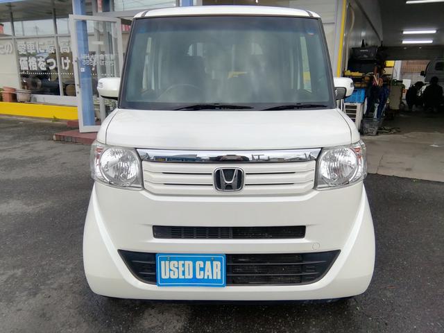 N-BOX G SSパッケージ 両側電動スライドドア ETC アイドリングストップ 横滑り防止 CD再生 ラジオ 電動格納ミラー ライトレベライザー 14インチアルミホイール プッシュスタート スマートキー オートエアコン ABS(8枚目)