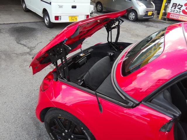 コペン アクティブトップ 社外マフラー 社外15インチアルミホイール HDDナビ フルセグTV Bluetooth CD/DVD再生 LEDライト フォグランプ ターボ エアコン パワーステアリング パワーウィンドウ ABS(18枚目)