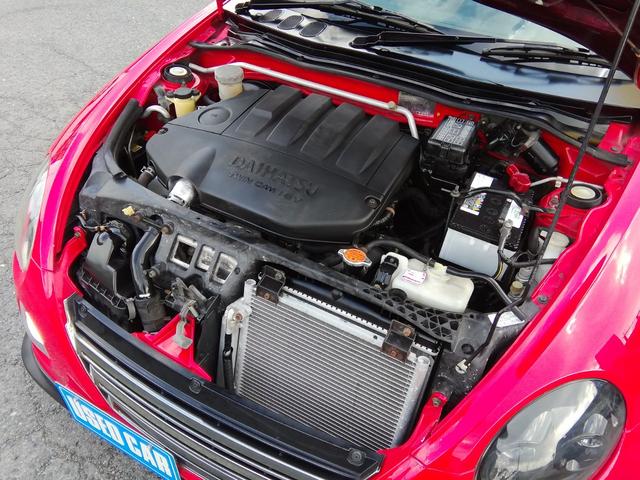 コペン アクティブトップ 社外マフラー 社外15インチアルミホイール HDDナビ フルセグTV Bluetooth CD/DVD再生 LEDライト フォグランプ ターボ エアコン パワーステアリング パワーウィンドウ ABS(39枚目)