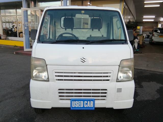 キャリイトラック KCエアコン・パワステ 走行56590km! レンタカーアップ ライトレベライザー ラジオ エアコン パワーステアリング(10枚目)