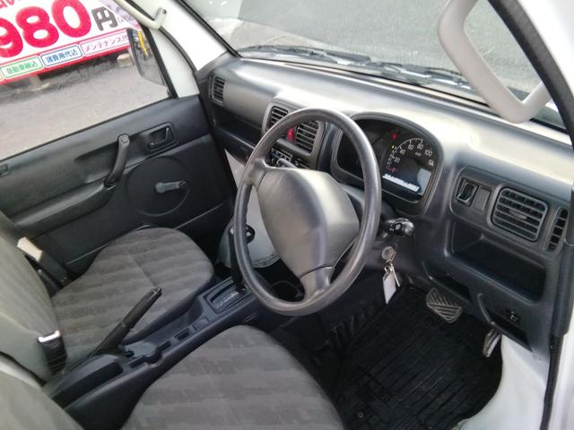 キャリイトラック KCエアコン・パワステ 走行56590km! レンタカーアップ ライトレベライザー ラジオ エアコン パワーステアリング(22枚目)