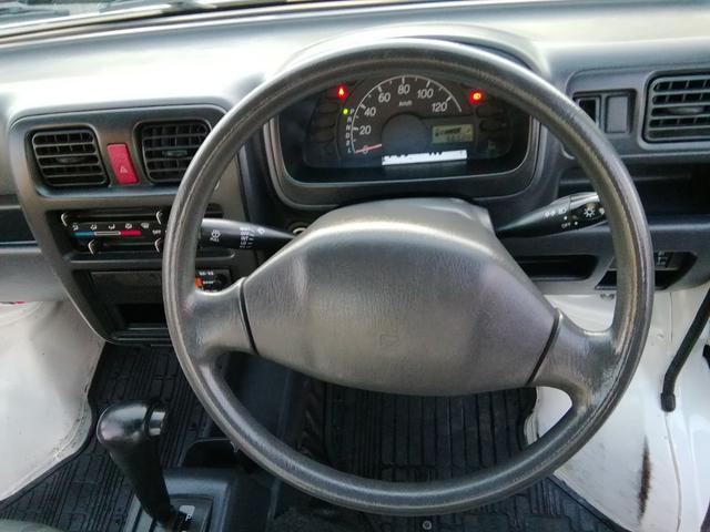 キャリイトラック KCエアコン・パワステ 走行56590km! レンタカーアップ ライトレベライザー ラジオ エアコン パワーステアリング(26枚目)