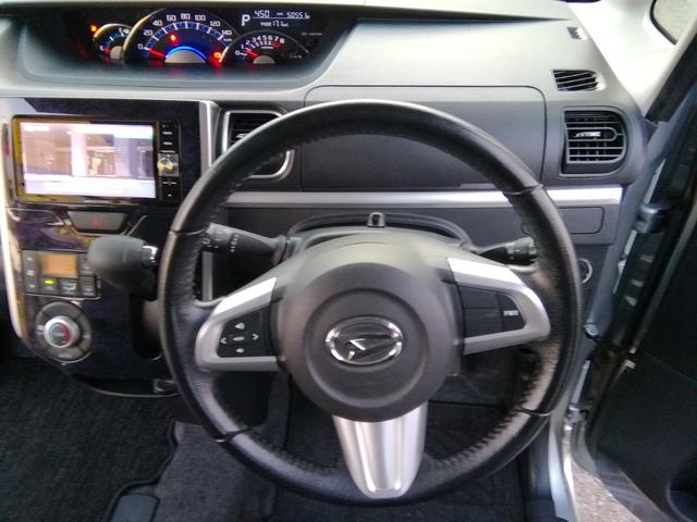 タント カスタムX トップエディションSAIII 両側スライド左側電動 ナビTV Bluetooth バックカメラ 車線逸脱警報 アイドリングストップ 衝突軽減ブレーキ 横滑り防止 オートLEDライト フォグ ETC 電動格納ミラー プッシュスタート(13枚目)