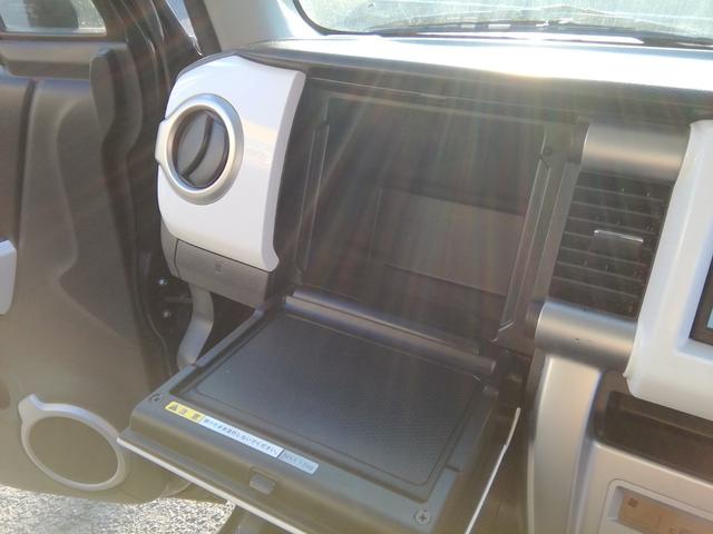 ハスラー G 走行60490km! レーダーブレーキサポート 運転席シートヒーター 衝突軽減ブレーキ 横滑り防止 アイドリングストップ ナビ 電動格納ミラー 社外15インチAW プッシュスタート スマートキー(10枚目)