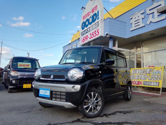 ハスラー G 走行60490km! レーダーブレーキサポート 運転席シートヒーター 衝突軽減ブレーキ 横滑り防止 アイドリングストップ ナビ 電動格納ミラー 社外15インチAW プッシュスタート スマートキー(12枚目)