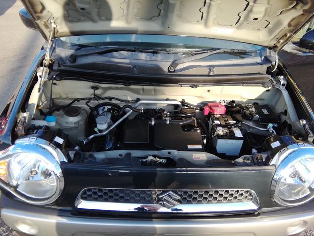 ハスラー G 走行60490km! レーダーブレーキサポート 運転席シートヒーター 衝突軽減ブレーキ 横滑り防止 アイドリングストップ ナビ 電動格納ミラー 社外15インチAW プッシュスタート スマートキー(20枚目)