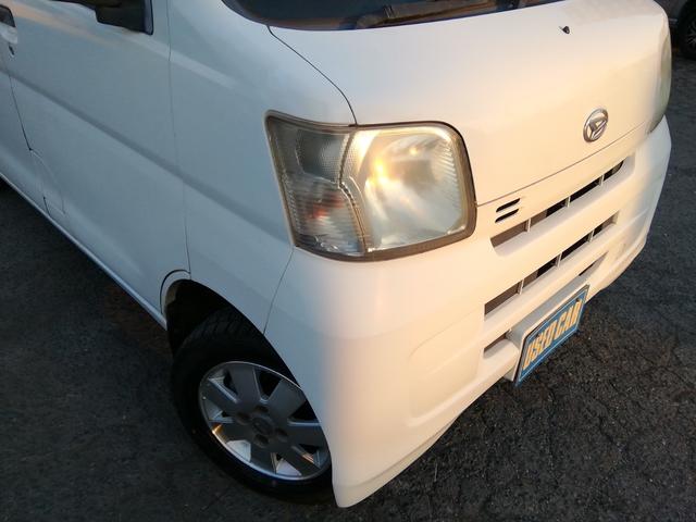 ハイゼットカーゴ デッキバン　４ナンバー商用バン　走行７５６７０ｋｍ！　ライトレベライザー　ラジオ　エアコン　パワーステアリング　パワーウィンドウ（8枚目）
