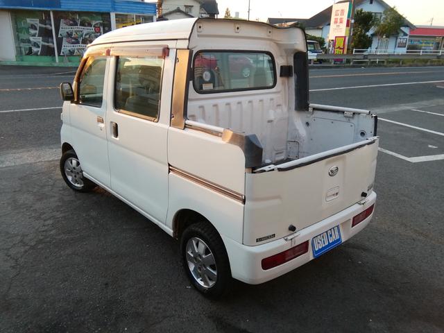 ハイゼットカーゴ デッキバン　４ナンバー商用バン　走行７５６７０ｋｍ！　ライトレベライザー　ラジオ　エアコン　パワーステアリング　パワーウィンドウ（10枚目）