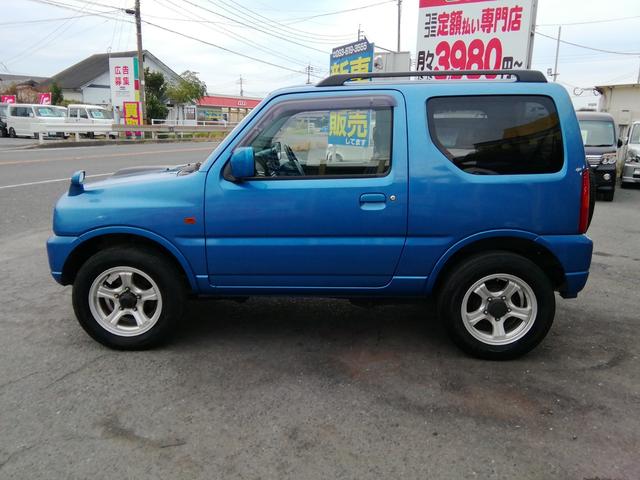 ジムニー XC 走行89520km 背面タイヤ ルーフレール 電動格納ミラー フォグランプ ETC CD再生 キーレス 16インチアルミホイール エアコン パワーステアリング ABS ダブルエアバック(8枚目)