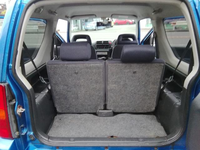 ジムニー XC 走行89520km 背面タイヤ ルーフレール 電動格納ミラー フォグランプ ETC CD再生 キーレス 16インチアルミホイール エアコン パワーステアリング ABS ダブルエアバック(10枚目)