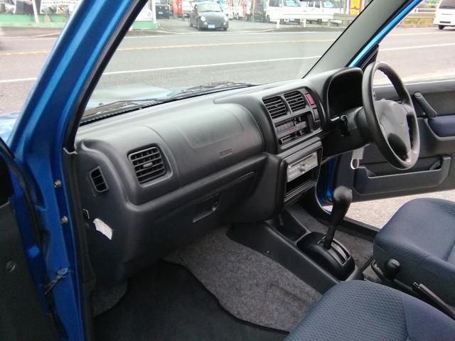 ジムニー XC 走行89520km 背面タイヤ ルーフレール 電動格納ミラー フォグランプ ETC CD再生 キーレス 16インチアルミホイール エアコン パワーステアリング ABS ダブルエアバック(18枚目)