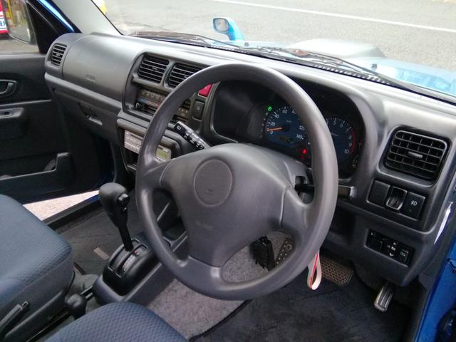 ジムニー XC 走行89520km 背面タイヤ ルーフレール 電動格納ミラー フォグランプ ETC CD再生 キーレス 16インチアルミホイール エアコン パワーステアリング ABS ダブルエアバック(19枚目)