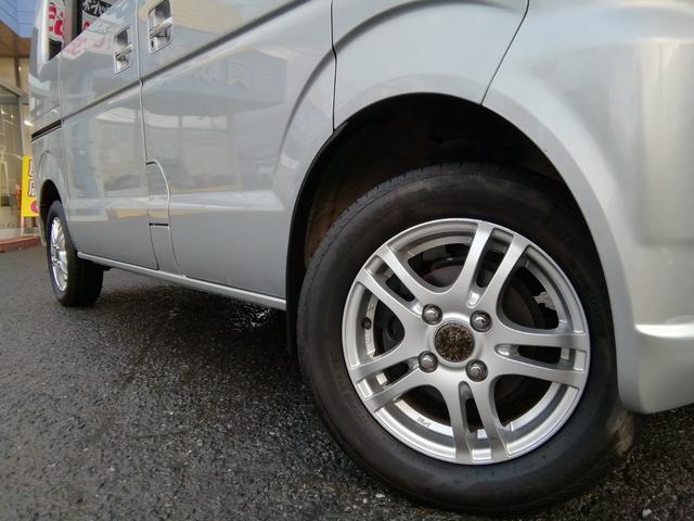 エブリイワゴン ＪＰ　走行５７７７０ｋｍ　禁煙車　電動格納ミラー　キーレス　社外１３インチアルミホイール　ＣＤ　ラジオ　ライトレベライザー　両側スライドドア　エアコン　パワーステアリング　パワーウィンドウ　ＡＢＳ　ＷＡＢ（4枚目）