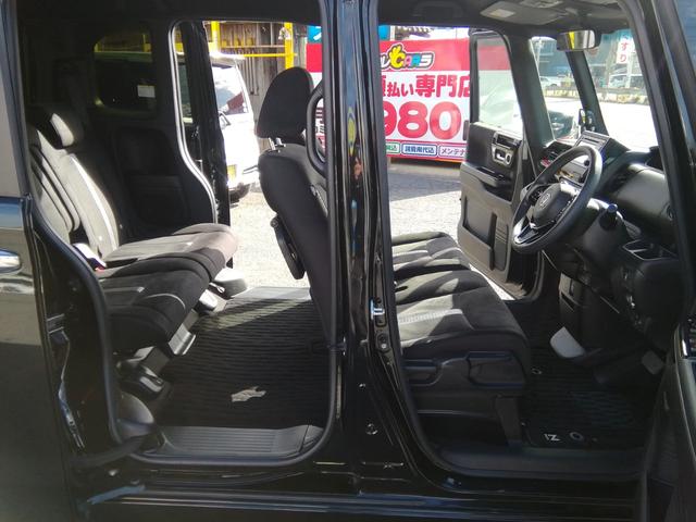 N-BOXカスタム L 走行21880km!両側スライド左側電動 バックカメラ ワンセグTV 車線逸脱警報 衝突軽減ブレーキ 横滑り防止 パーキングアシスト アイドリングストップ オートLEDライト フォグ 前後ドラレコ(6枚目)