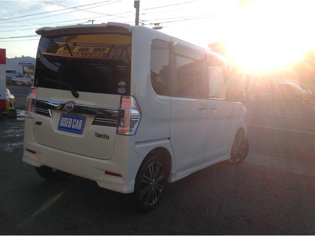 タント カスタムRS SA 両側電動スライドドア バックカメラ SDナビ フルセグTV CD/DVD再生 オートLEDライト フォグランプ アイドリングストップ 衝突軽減ブレーキ 横滑り防止 15インチAW プッシュスタート(12枚目)