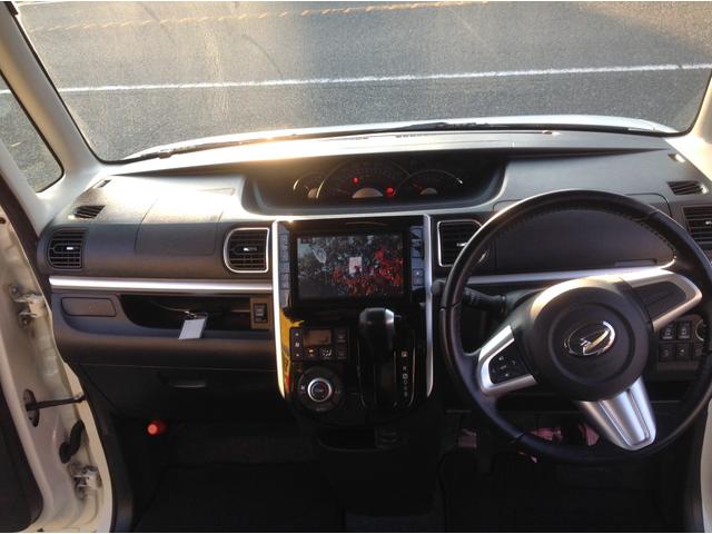 タント カスタムRS SA 両側電動スライドドア バックカメラ SDナビ フルセグTV CD/DVD再生 オートLEDライト フォグランプ アイドリングストップ 衝突軽減ブレーキ 横滑り防止 15インチAW プッシュスタート(17枚目)