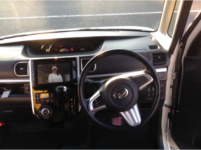 タント カスタムRS SA 両側電動スライドドア バックカメラ SDナビ フルセグTV CD/DVD再生 オートLEDライト フォグランプ アイドリングストップ 衝突軽減ブレーキ 横滑り防止 15インチAW プッシュスタート(31枚目)