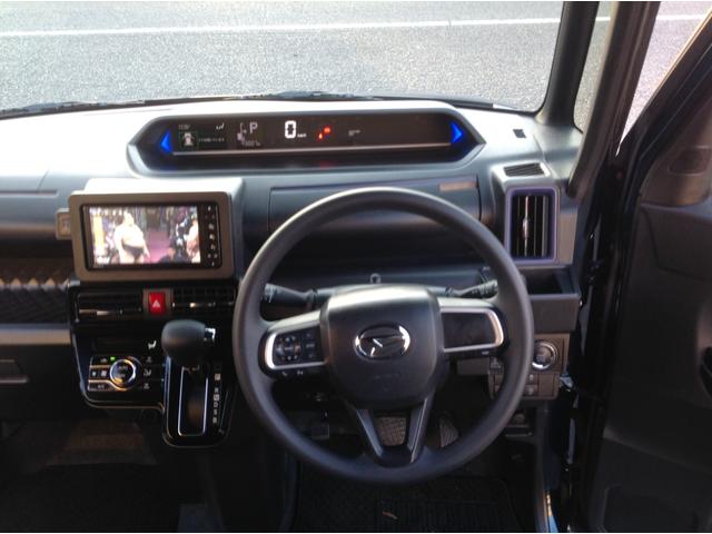 タント カスタムX 両側電動スライドドア Bカメラ ナビTV Bluetooth CD/DVD 車線逸脱警報 軽減ブレーキ 横滑り防止 アイドリングストップ オートLEDライト フォグ 両席ヒーター付ハーフレザーシート(22枚目)