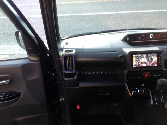 タント カスタムX 両側電動スライドドア Bカメラ ナビTV Bluetooth CD/DVD 車線逸脱警報 軽減ブレーキ 横滑り防止 アイドリングストップ オートLEDライト フォグ 両席ヒーター付ハーフレザーシート(28枚目)