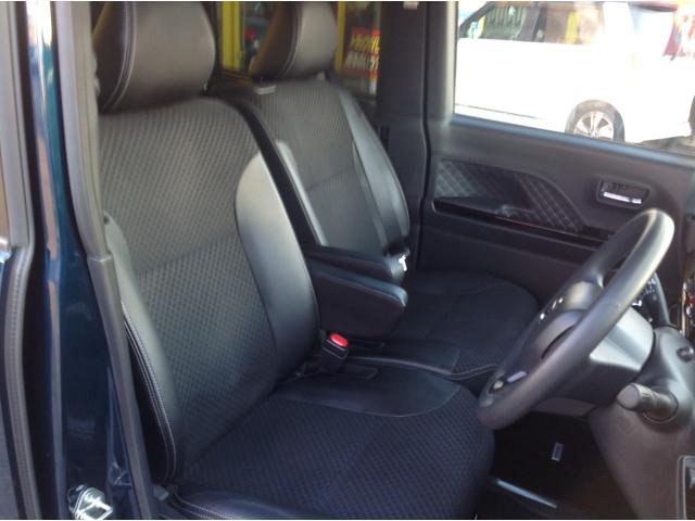 タント カスタムX 両側電動スライドドア Bカメラ ナビTV Bluetooth CD/DVD 車線逸脱警報 軽減ブレーキ 横滑り防止 アイドリングストップ オートLEDライト フォグ 両席ヒーター付ハーフレザーシート(34枚目)