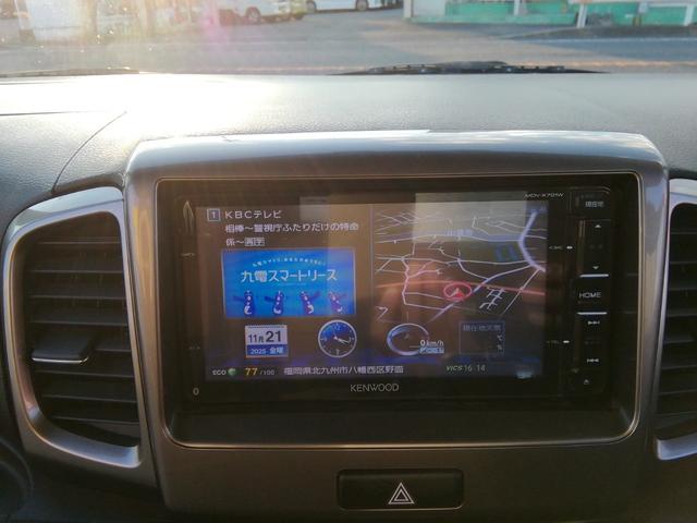 スペーシアカスタムＺ ターボ　走行４６９００ｋｍ　両側スライド左側電動　ナビＴＶ　Ｂｌｕｅｔｏｏｔｈ　ＣＤ／ＤＶＤ再生　車線逸脱警報　衝突軽減ブレーキ　横滑り防止　アイドリングストップ　オートＨＩＤライト　フォグ　１５インチＡＷ（3枚目）